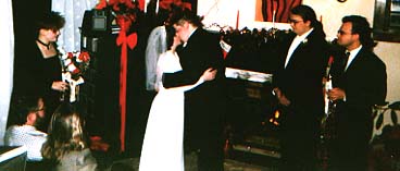 [You may kiss the bride!]