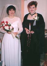 [Wendi & Shari, pre-ceremony]